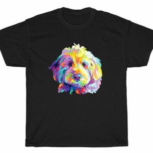 Colorful Dog Goldendoodle Labradoodle Pet Bernedoodle Puppy Animal Lover T-Shirt
